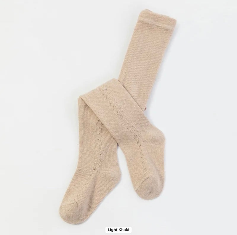 Load image into Gallery viewer, Collants bébé en coton doux – modèle Kali - Boutique Kaki Lilas
