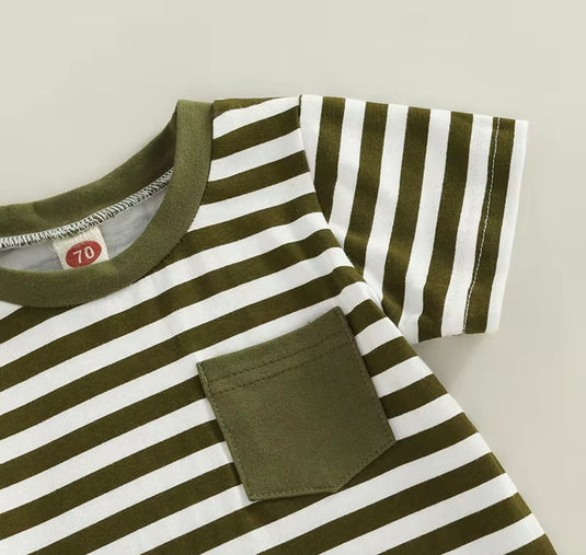 Ensemble pour garçon en coton - Été