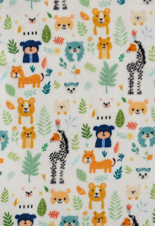Barboteuse bébé coton bio motif animaux amusants – Kaki Lilas - Boutique Kaki Lilas