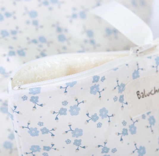 Sac à cosmétiques format moyen - Boutique Kaki Lilas